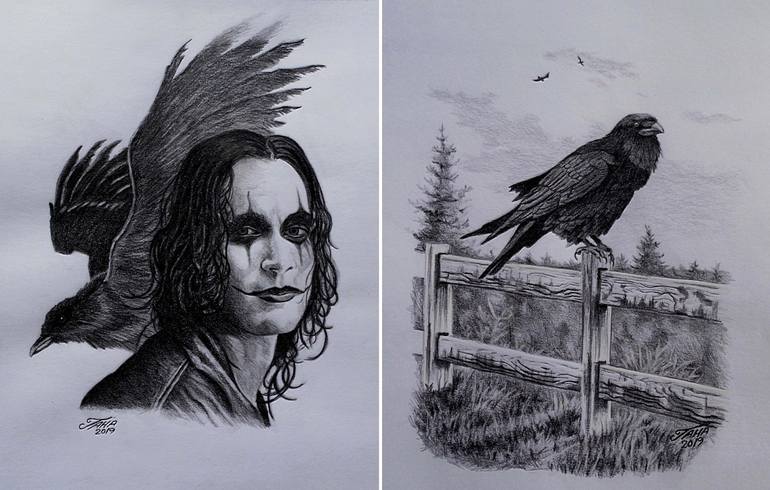 crow artwork