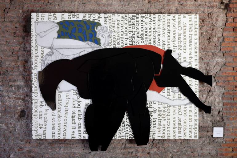 Original Figurative Abstract Painting by Luminita Taranu