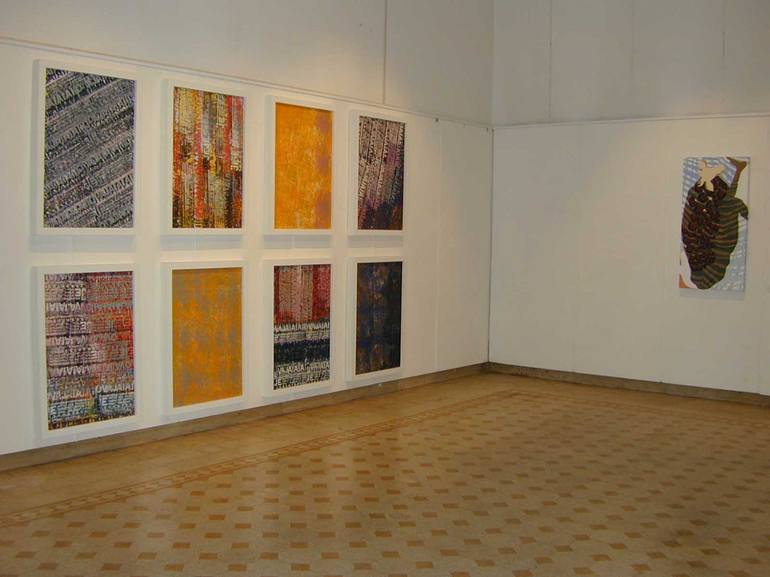 Original Abstract Installation by Luminita Taranu