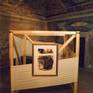  Exposed in the personal exhibition Metamorfosi, to the Palazzo Rospigliosi, Zagaloro (Rome), 1988, with an installation created specifically for my works and for the particular beautiful interior of the building, by the Architect Pietro Bagli Pennacchiotti.