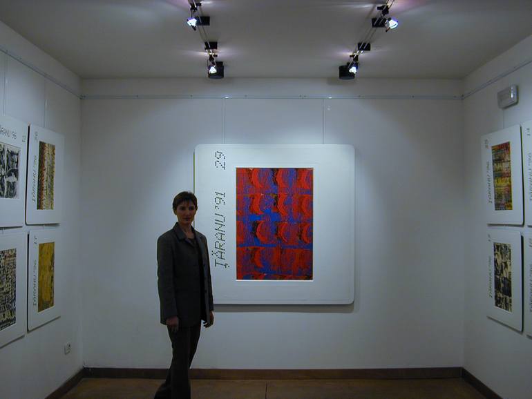 Original Abstract Expressionism Abstract Installation by Luminita Taranu