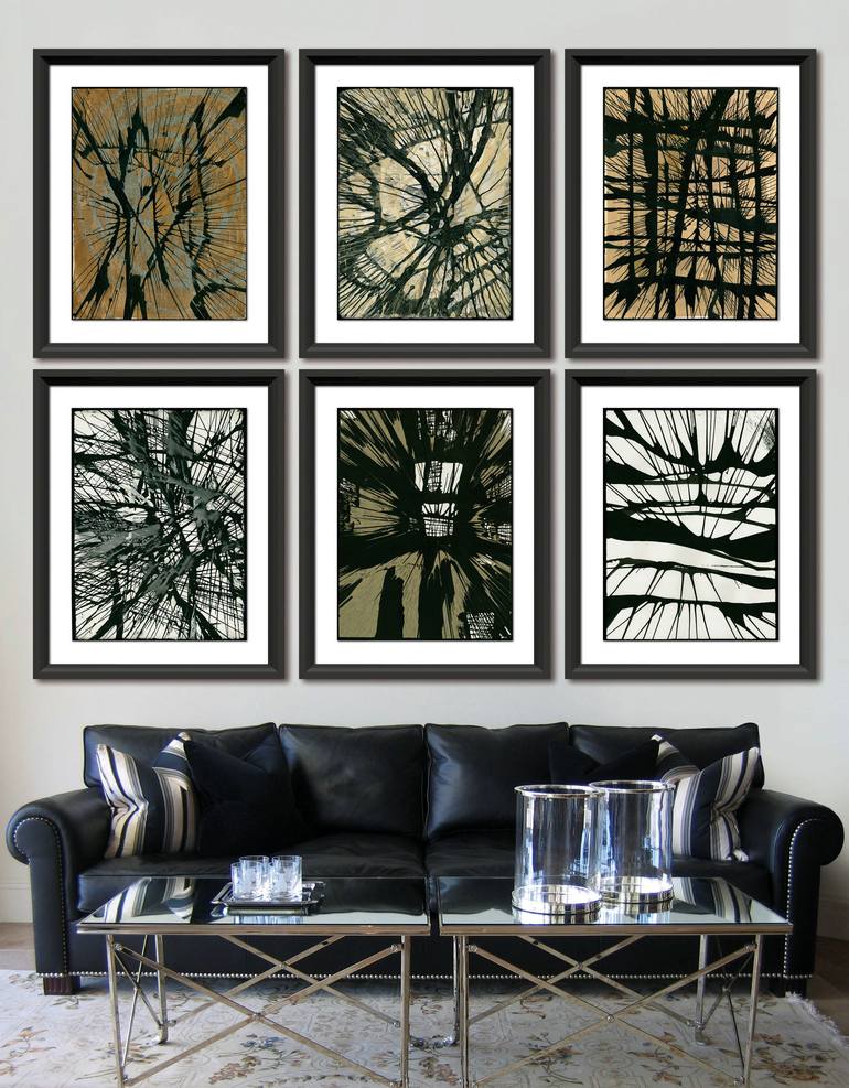 Original Expressionism Abstract Painting by Meridith Martens