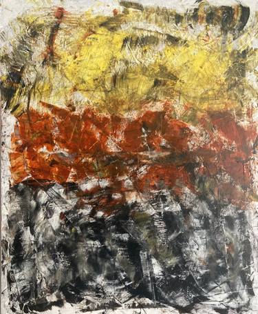 Original Abstract Expressionism Abstract Paintings by Dorota Gawron