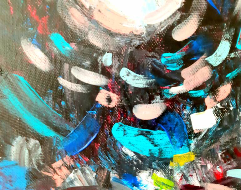 Original Abstract Expressionism Abstract Painting by Yuliya Efremova