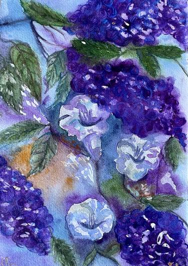 Original Impressionism Floral Paintings by Anna Conversano