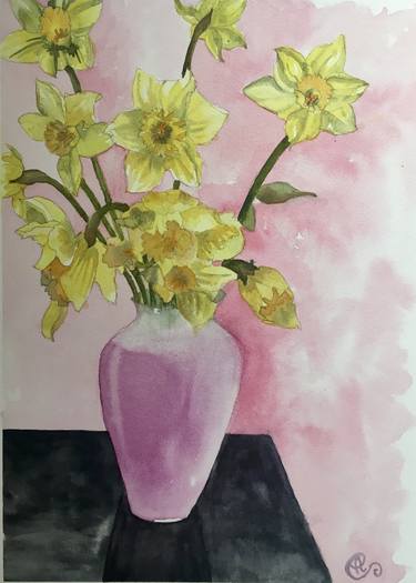 Original Floral Paintings by Anna Conversano