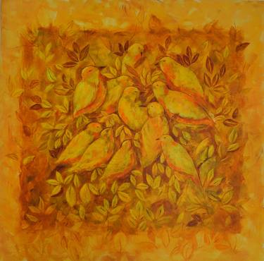 Original Figurative Animal Painting by Mousumi Sircar