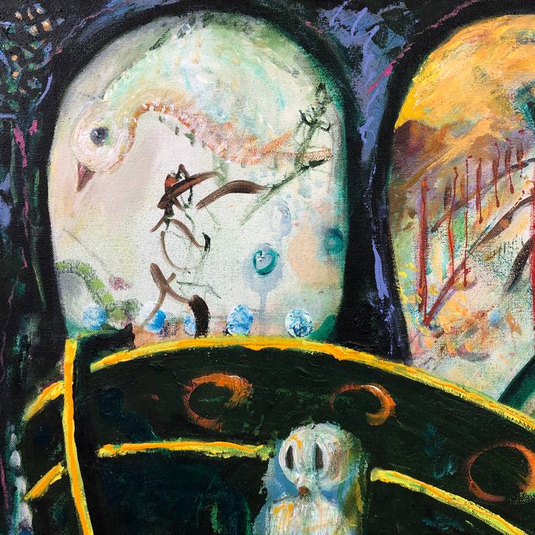 Original Figurative Boat Painting by Bob Dawson