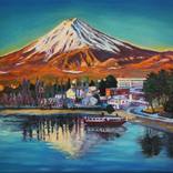 A Date with the Water's Mirror (Fuji-san) by Albina URBANEK