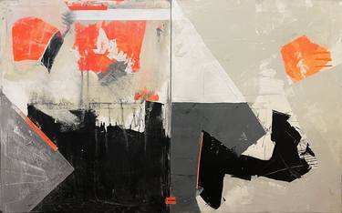 Original Abstract Paintings by Karen and Simone Lehmann