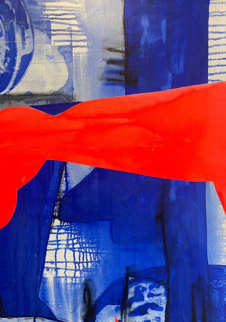 Original Abstract Painting by Karen And Simone Lehmann