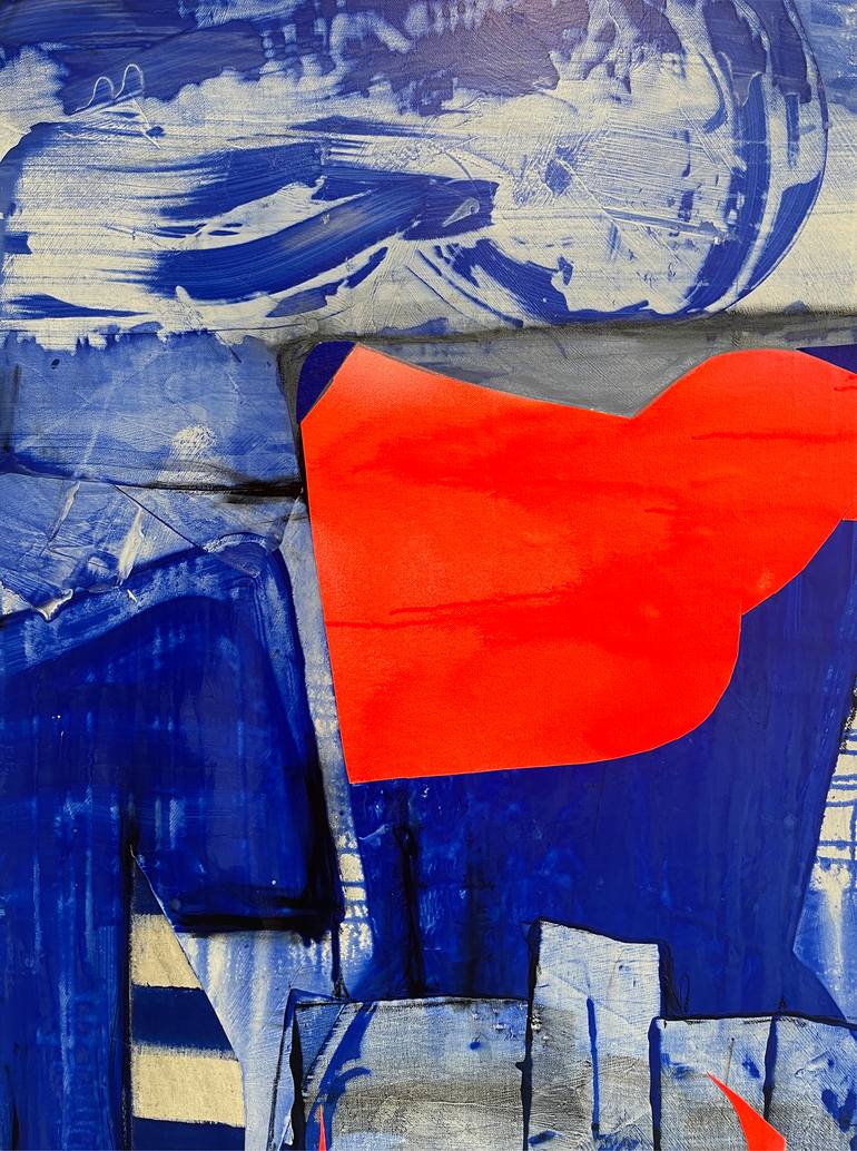 Original Abstract Painting by Karen And Simone Lehmann