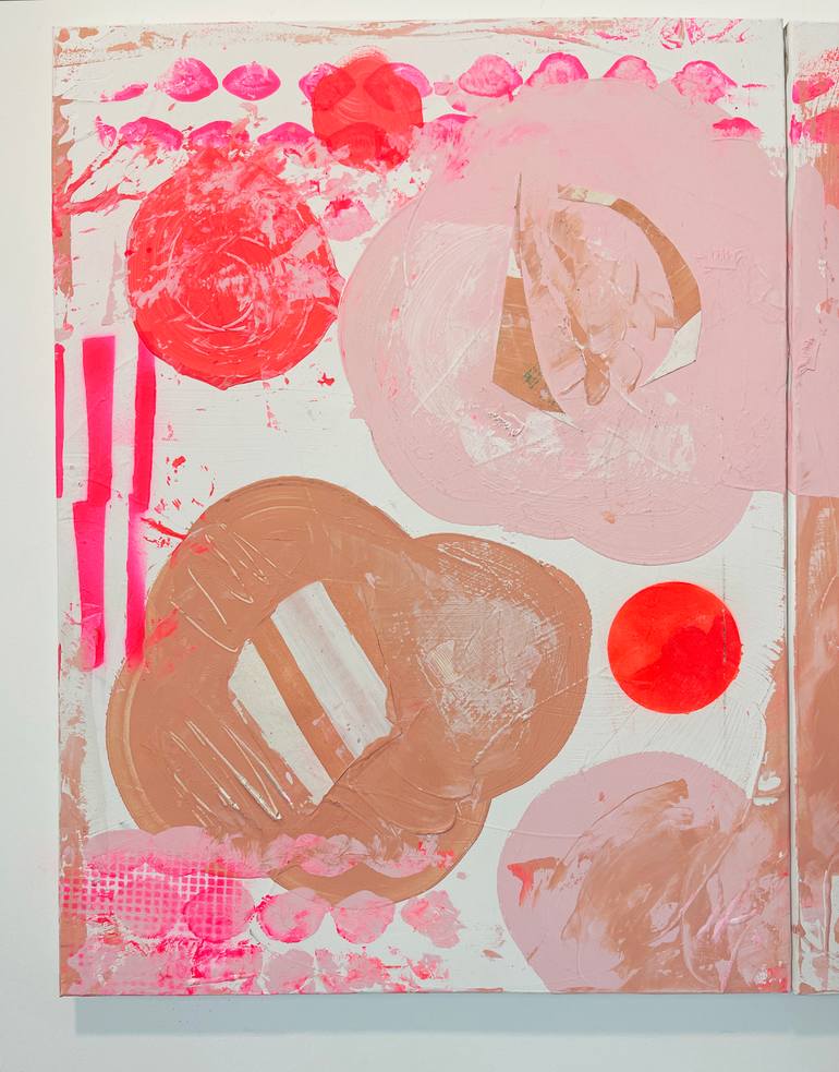 Original Street Art Abstract Painting by Karen And Simone Lehmann