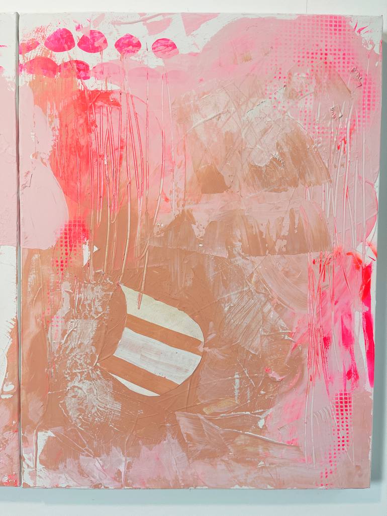 Original Street Art Abstract Painting by Karen And Simone Lehmann