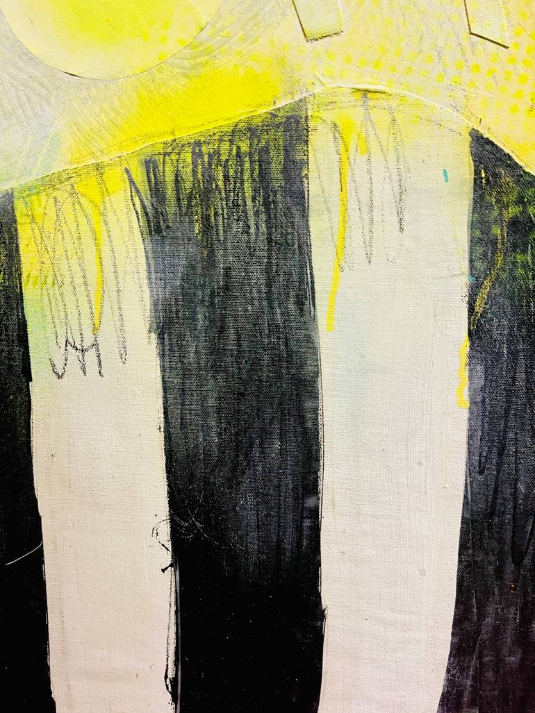 Original Pop Art Abstract Painting by Karen And Simone Lehmann