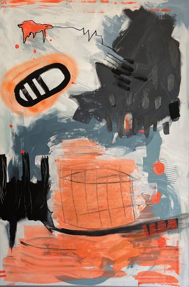 Original Abstract Expressionism Abstract Paintings by Karen and Simone Lehmann