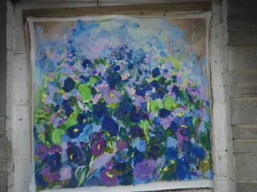 Original Abstract Botanic Paintings by Suzette Dyson