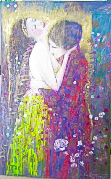 Print of Love Paintings by Suzette Dyson