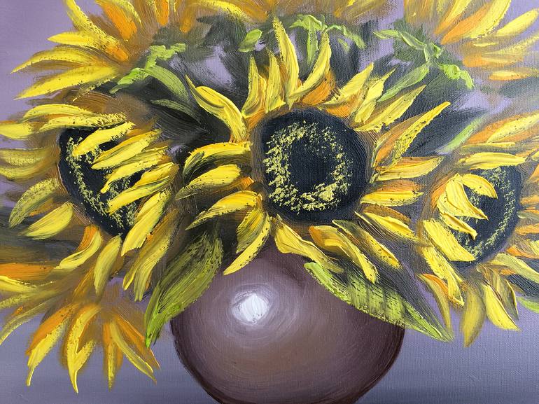 Original Impressionism Still Life Painting by Andrei Bagno