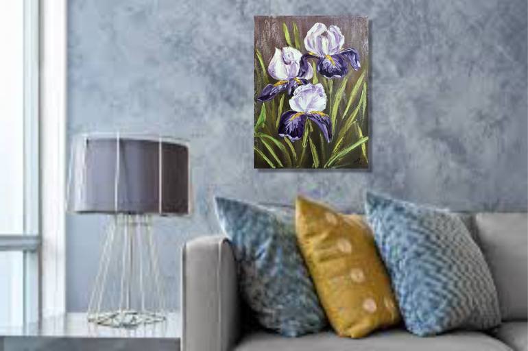 Original Abstract Still Life Painting by Andrei Bagno