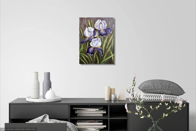 Original Abstract Still Life Painting by Andrei Bagno