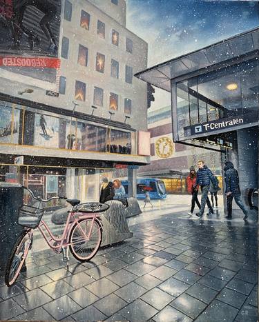 Print of Fine Art Cities Paintings by Ramz Gadzh