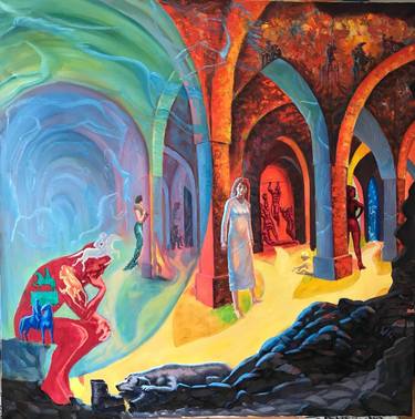 Print of Figurative Fantasy Paintings by Ramz Gadzh