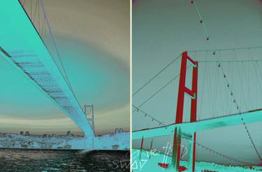 Bosphorus Bridge Diptych - Limited Edition of 20 thumb