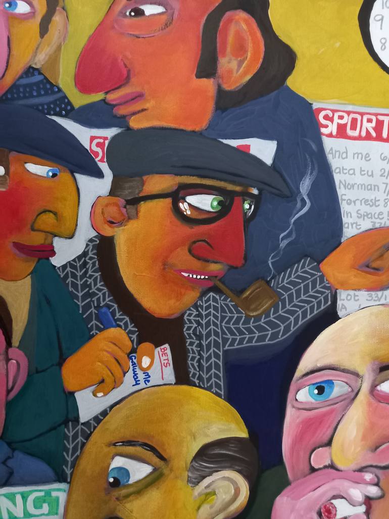 Original Figurative Men Painting by Kevin Francis Smith