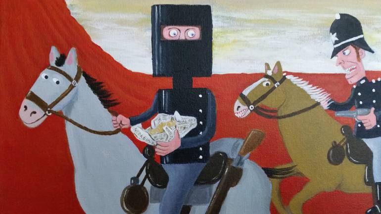 Original Figurative Pop Culture/Celebrity Painting by Kevin Francis Smith