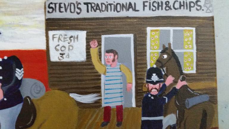 Original Figurative Pop Culture/Celebrity Painting by Kevin Francis Smith
