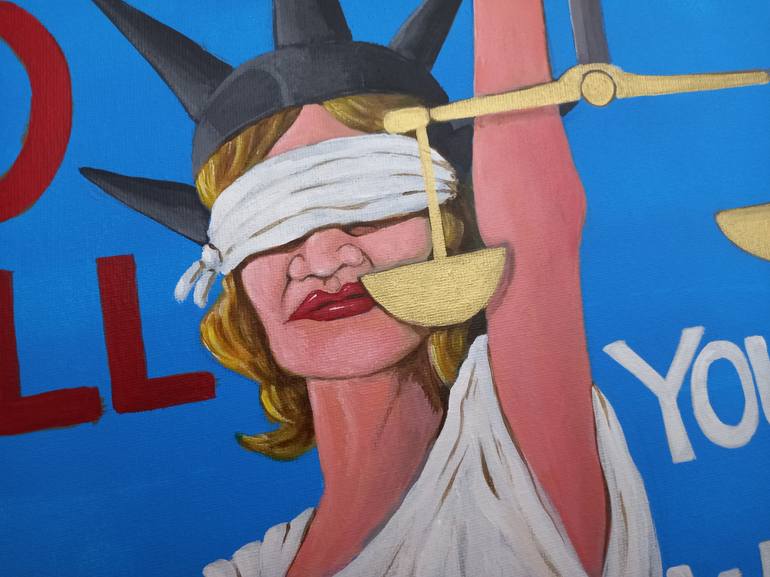 Original Figurative Politics Painting by Kevin Francis Smith