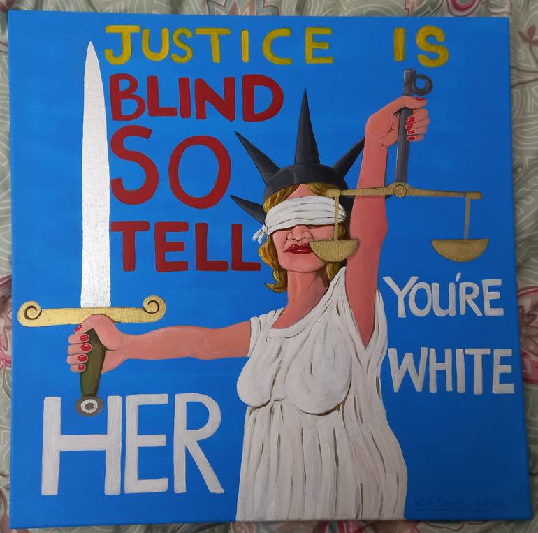 Original Figurative Politics Painting by Kevin Francis Smith