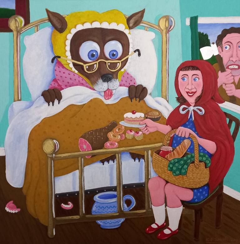 Original Figurative Pop Culture/Celebrity Painting by Kevin Francis Smith