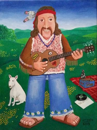 The Hippy, his dog and the White album. thumb