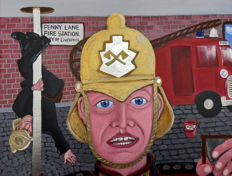 Original Figurative Pop Culture/Celebrity Painting by Kevin Francis Smith