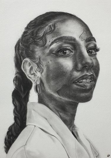 Original Portraiture People Drawings by Emeka Ndulue