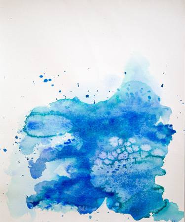 Print of Abstract Water Paintings by Karen Messerer