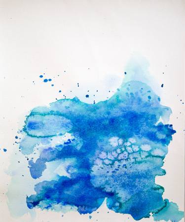 Original Abstract Water Paintings by Karen Messerer