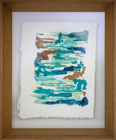 Original Abstract Water Paintings by Karen Messerer