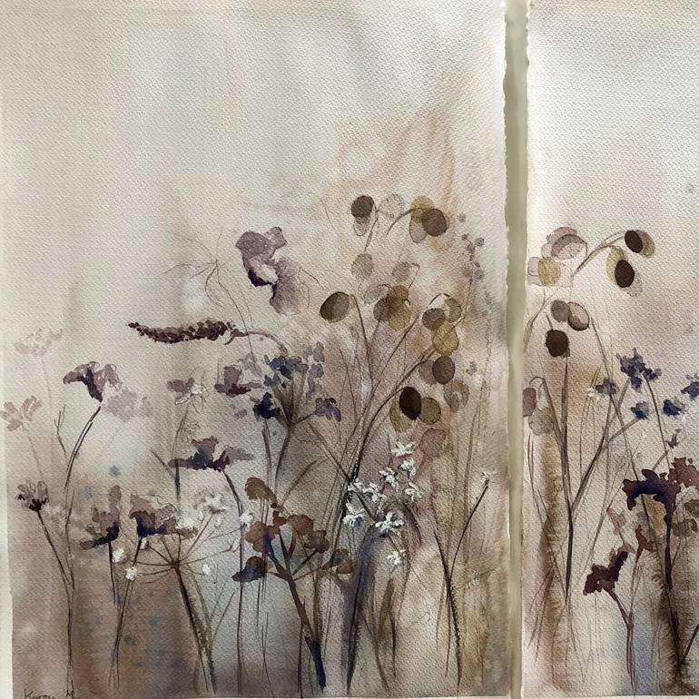 Original Botanic Painting by Karen Messerer