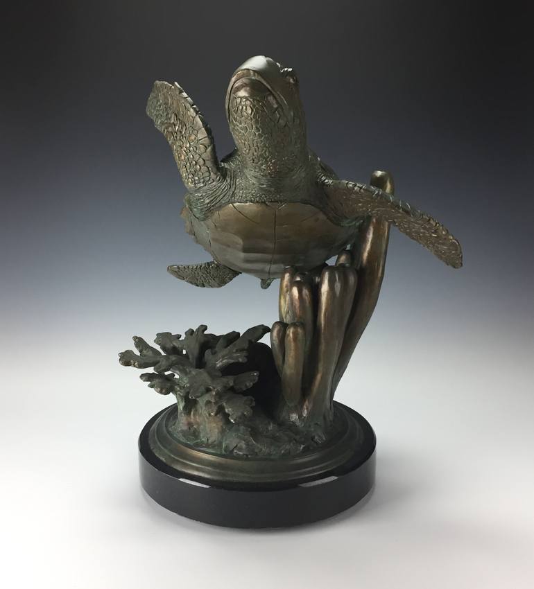 Original Expressionism Animal Sculpture by Scott Penegar