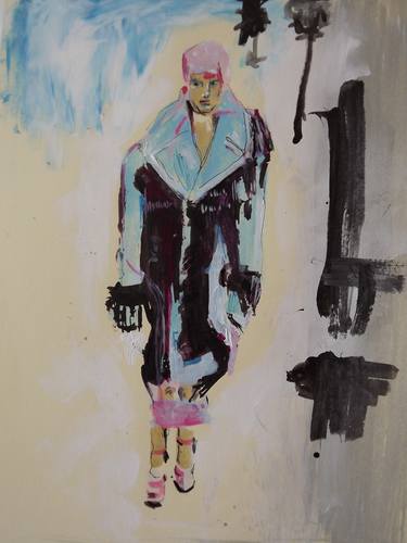 Original Fashion Paintings by Gemma O'Brien