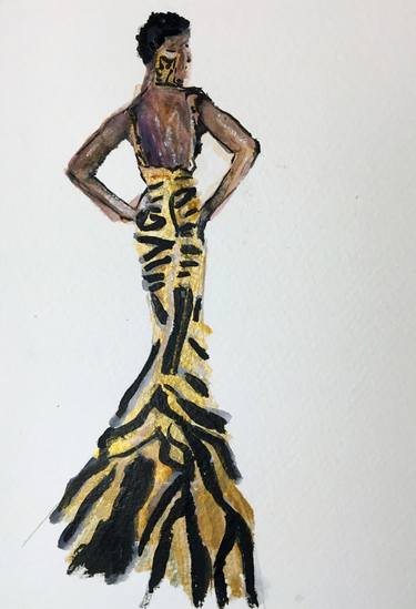 Print of Illustration Fashion Paintings by Gemma O'Brien