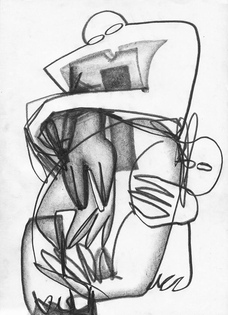 Original Modern Body Drawing by Valeryi Kobylinskyi