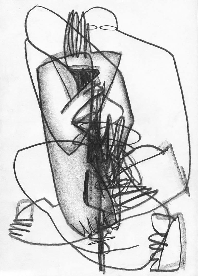 Original Modern Body Drawing by Valeryi Kobylinskyi