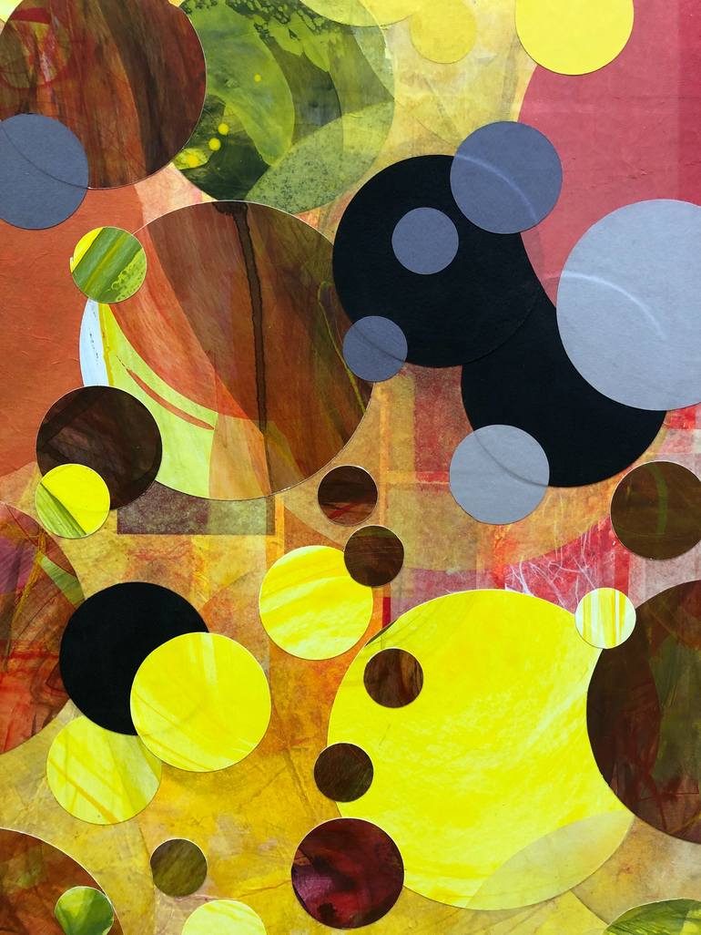 Original Abstract Collage by Ali Herrmann