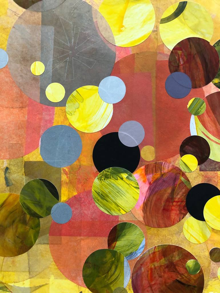 Original Abstract Collage by Ali Herrmann