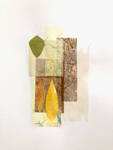 Original Fine Art Abstract Collage by Ali Herrmann