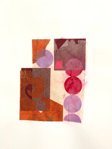 Original Abstract Collage by Ali Herrmann